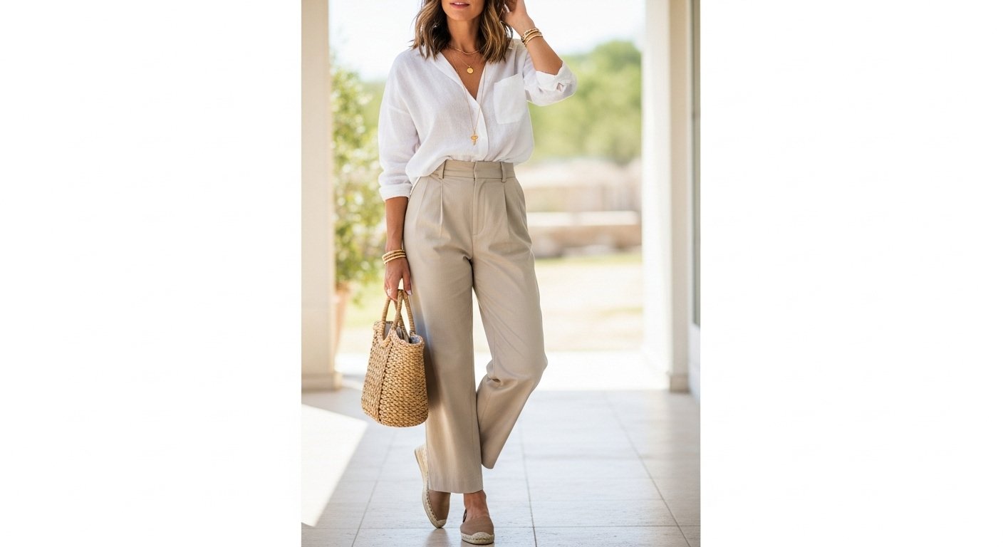 So kombinieren Sie leichte Kleidung, um im Sommer elegant auszusehen content image