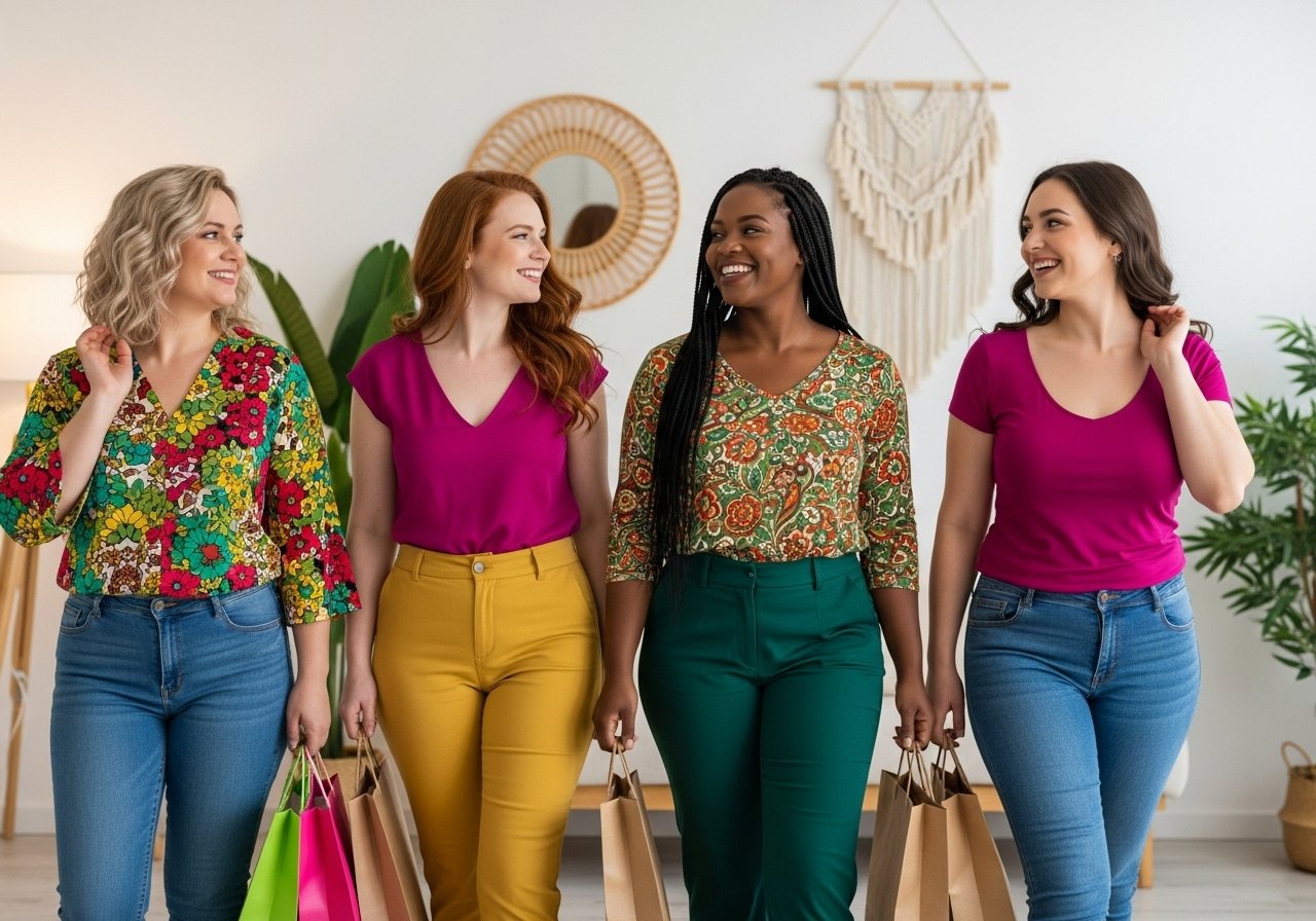 So wählen Sie Blusen für mollige Frauen aus content image