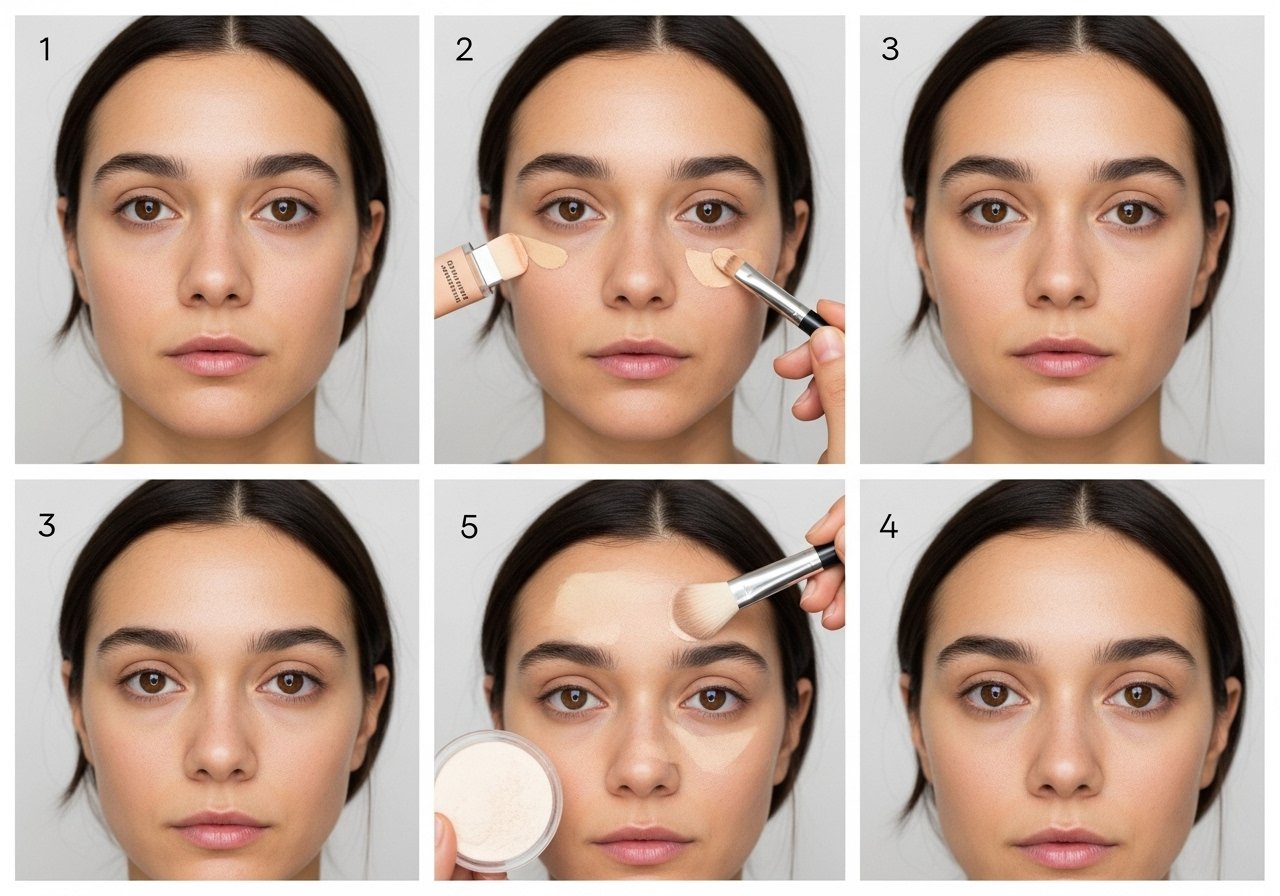 So decken Sie dunkle Augenringe Schritt für Schritt mit natürlichem Make-up ab content image