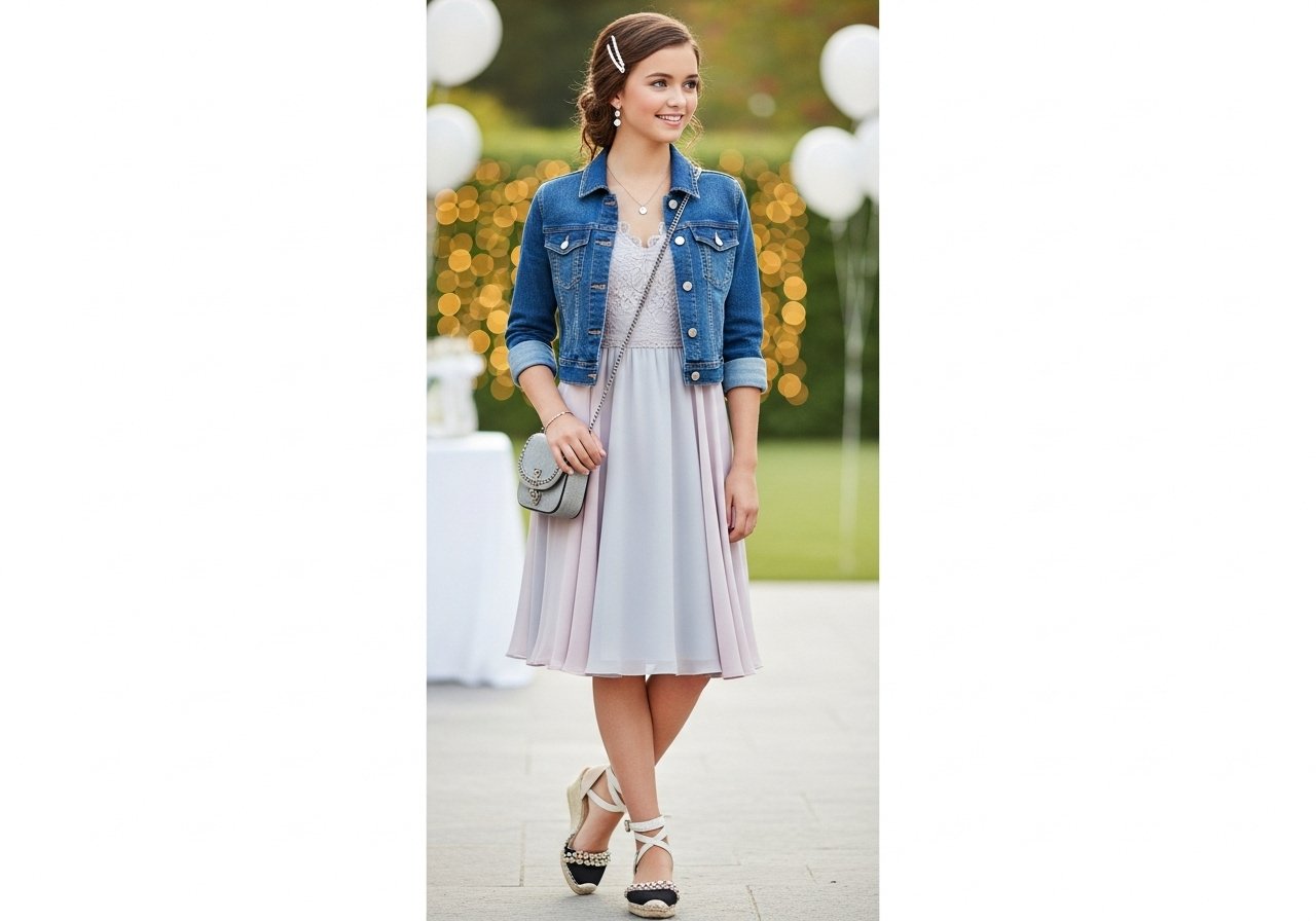 So kleiden Sie sich elegant und lässig für eine 15. Geburtstagsparty content image