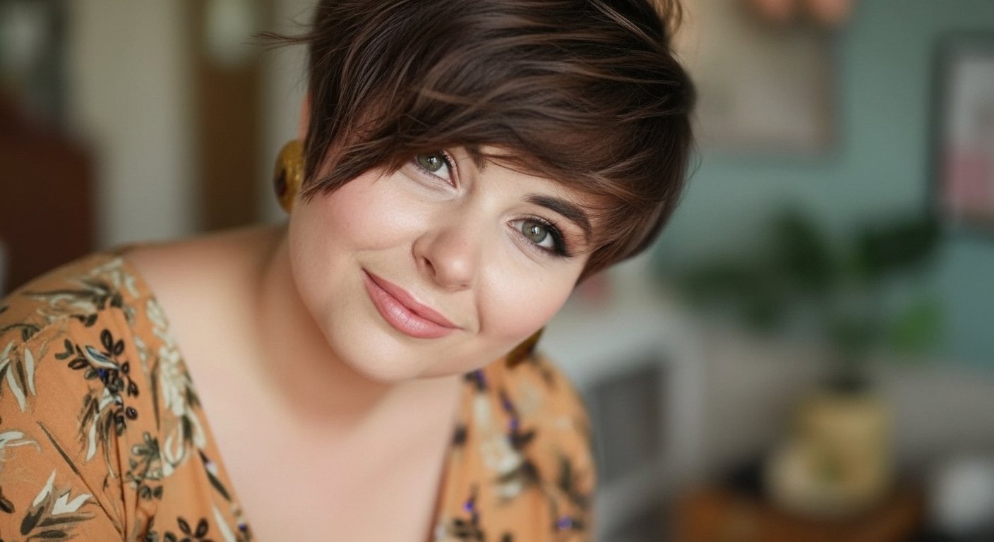 Die besten Pixie-Schnitte für mollige Mädchen content image