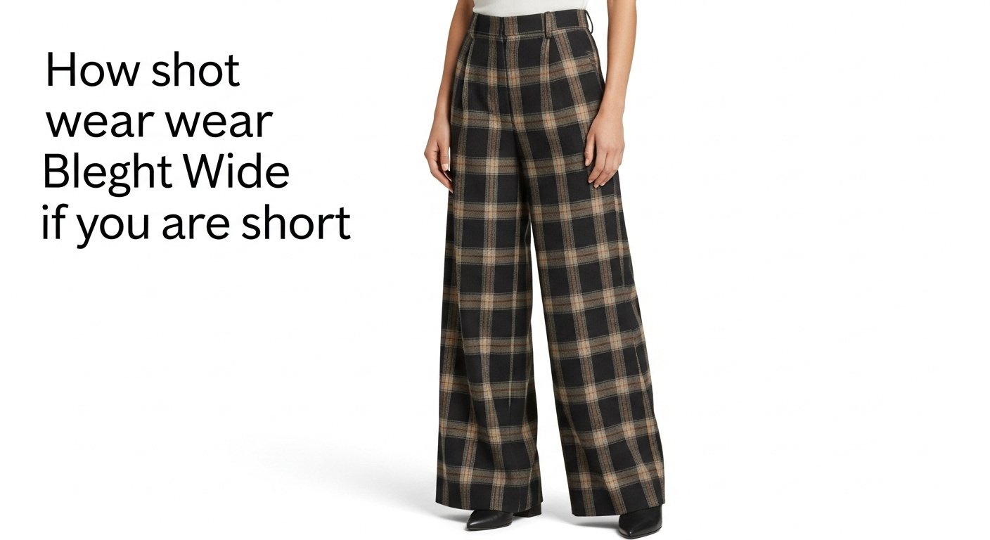 So tragen Sie Hosen mit weitem Bein, wenn Sie klein sind content image