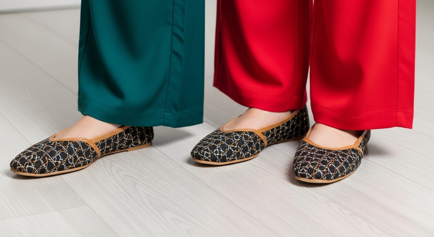Welche Schuhe trägt man zu Palazzo content image