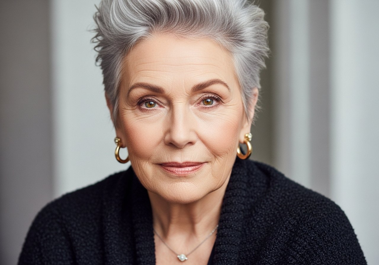 Kurzhaarschnitte für Frauen über 50 content image