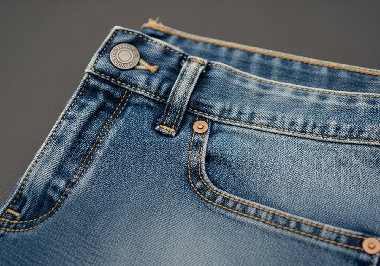 Wie trägt man mit 50 weiße Jeans? content image