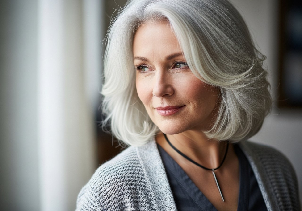 Haarschnitt für reife Frauen content image