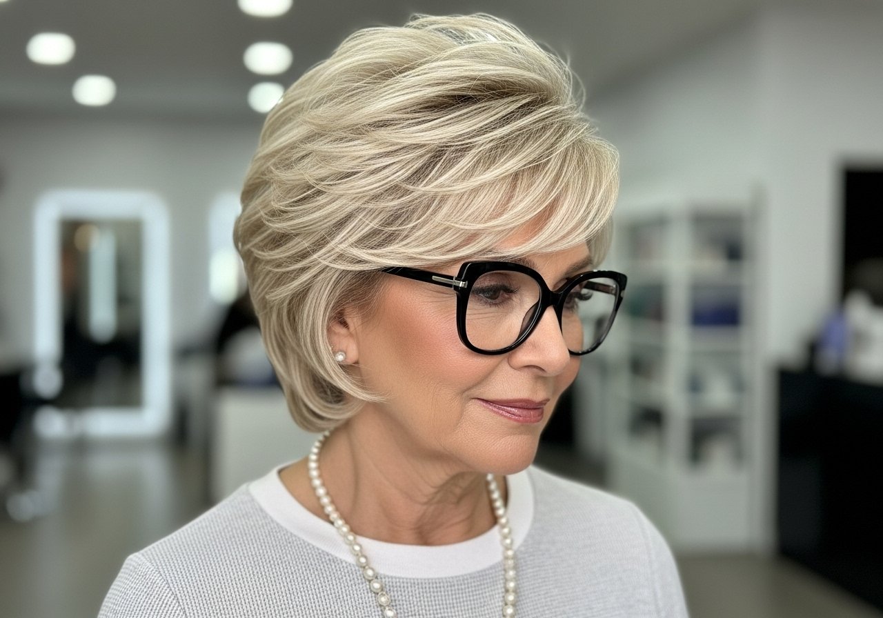 Kurzhaarfrisuren für Frauen mit Kurven content image