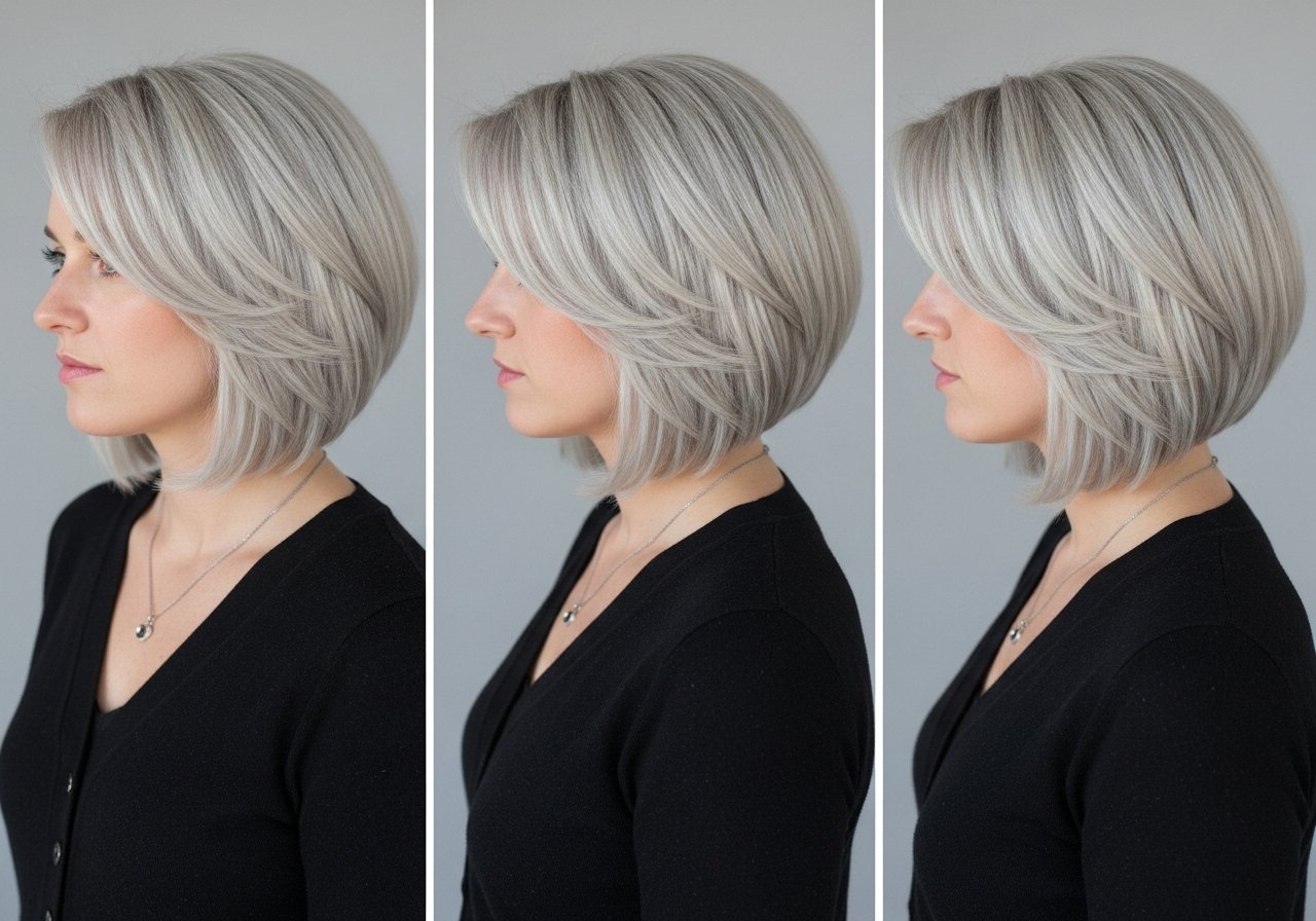 5 estilos de cortes para dar volumen al cabello fino en mujeres mayores content image