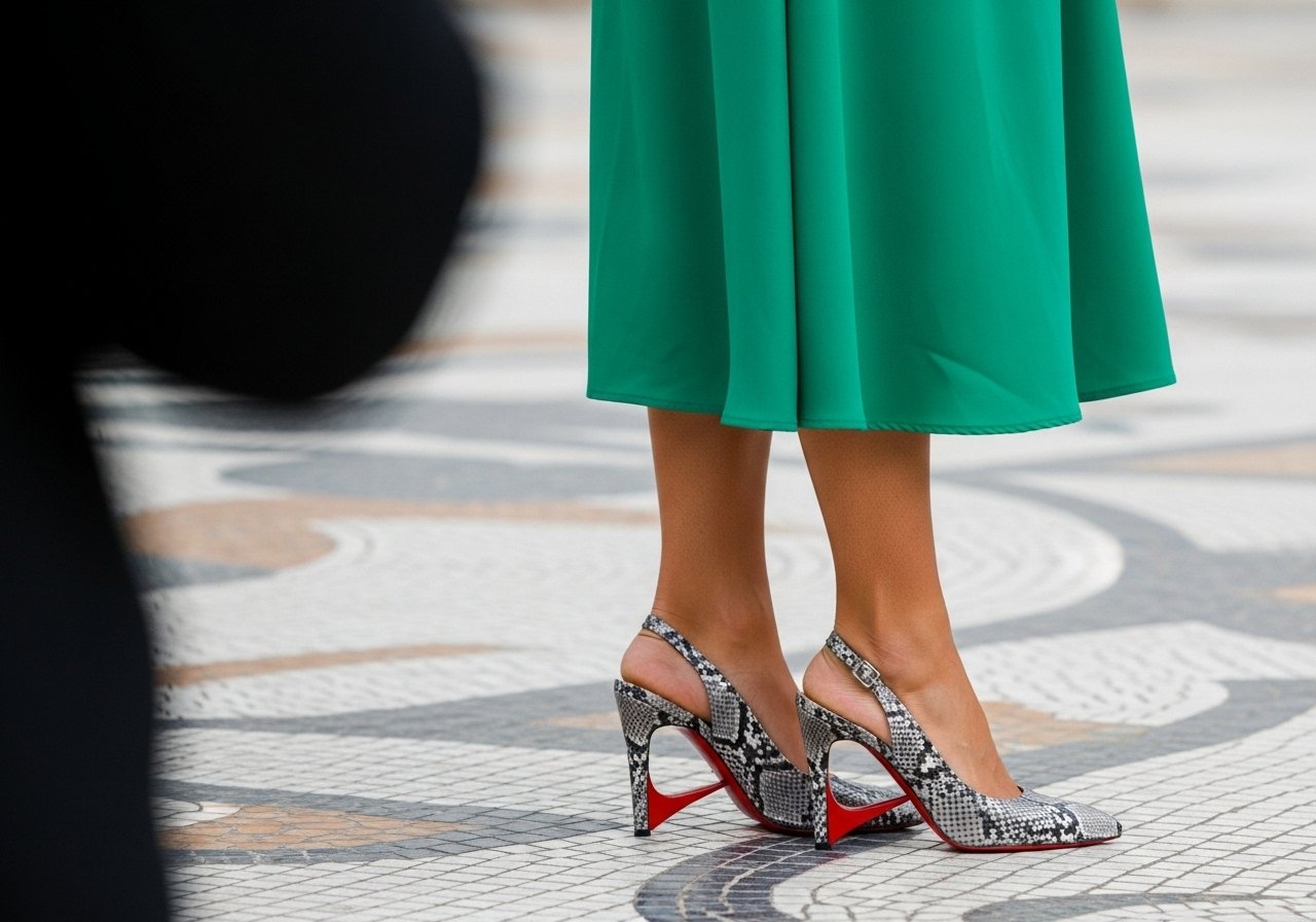 So kombinieren Sie grüne Heels content image