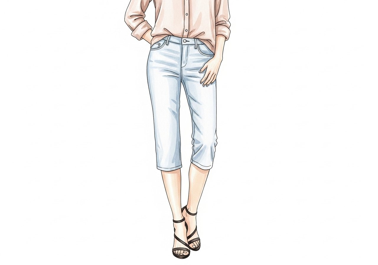 So wählen Sie schmeichelhafte Hosen aus content image