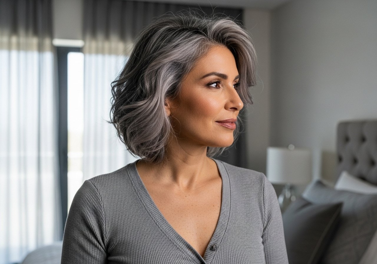 Französischer Bob für ältere Frauen content image