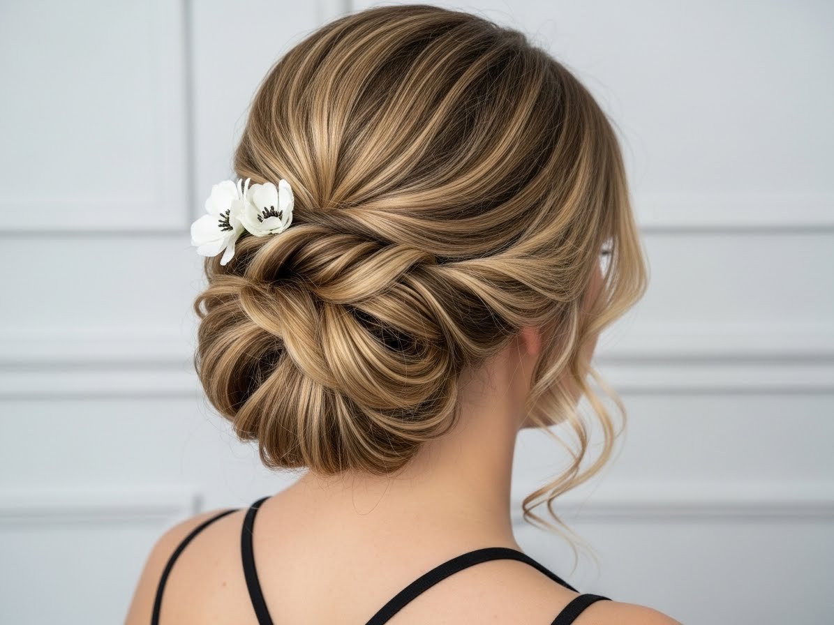 Lässige und elegante Frisur content image