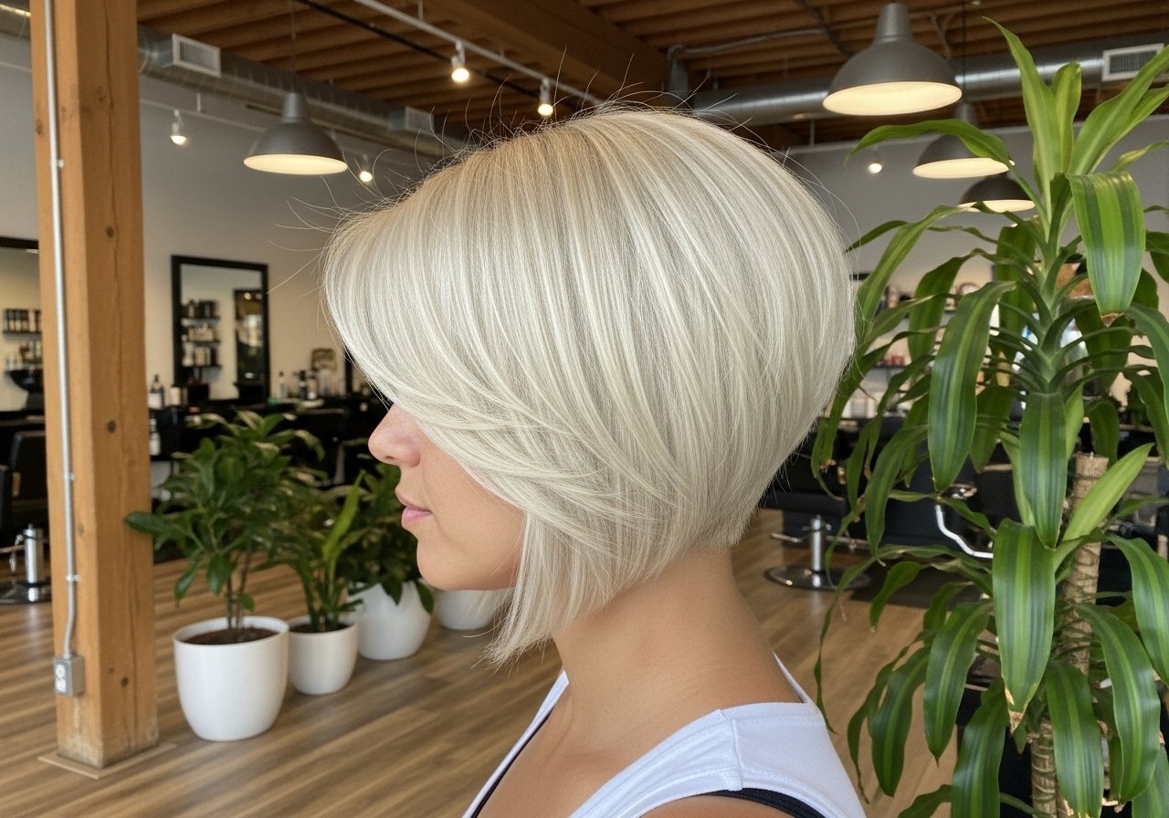 Asymmetrischer Bob-Haarschnitt content image