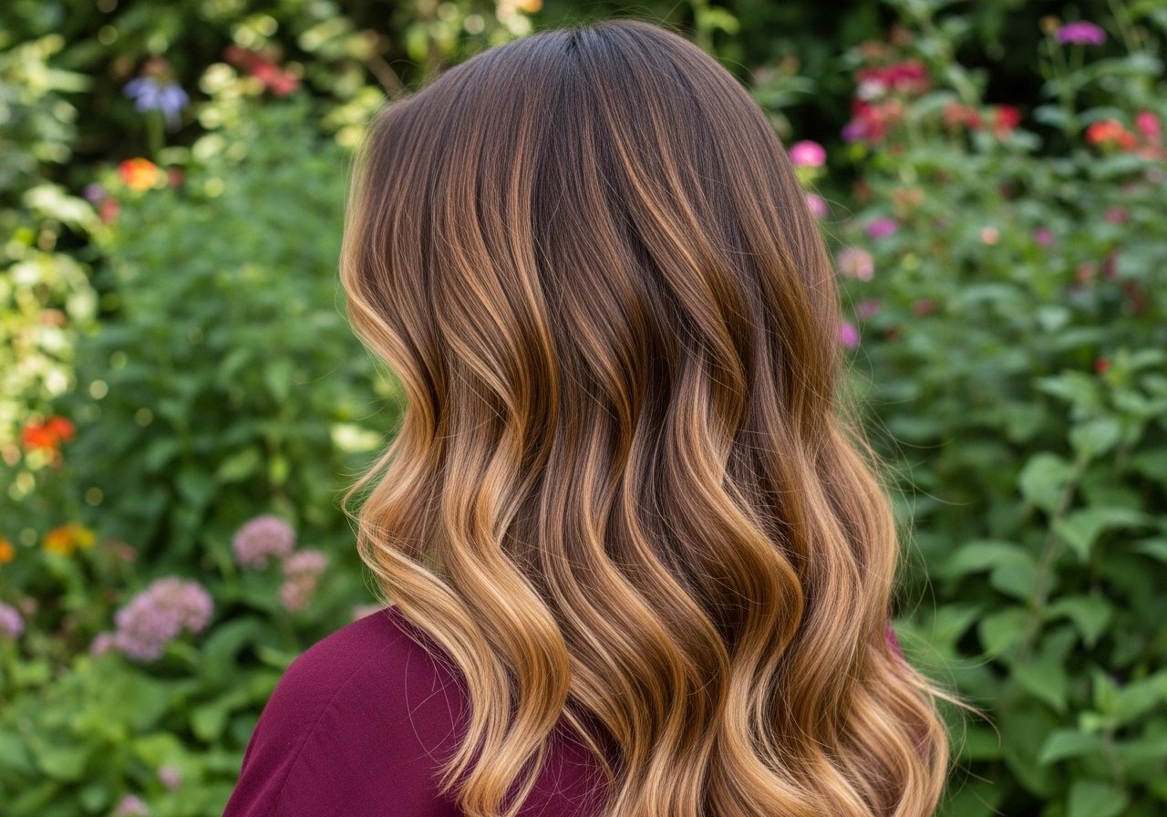 Haarfarben für Brünette im Herbst content image