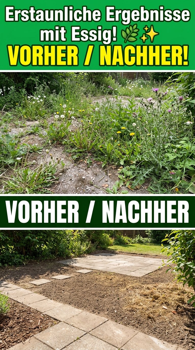 Erstaunliche Ergebnisse mit Essig! 🌿✨ VORHER / NACHHER!