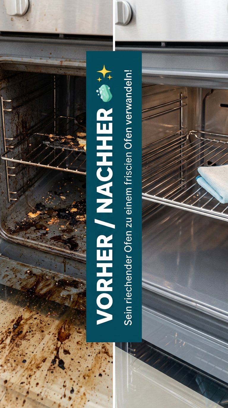VORHER / NACHHER 🧼✨ Sein riechender Ofen zu einem frischen Ofen verwandeln!