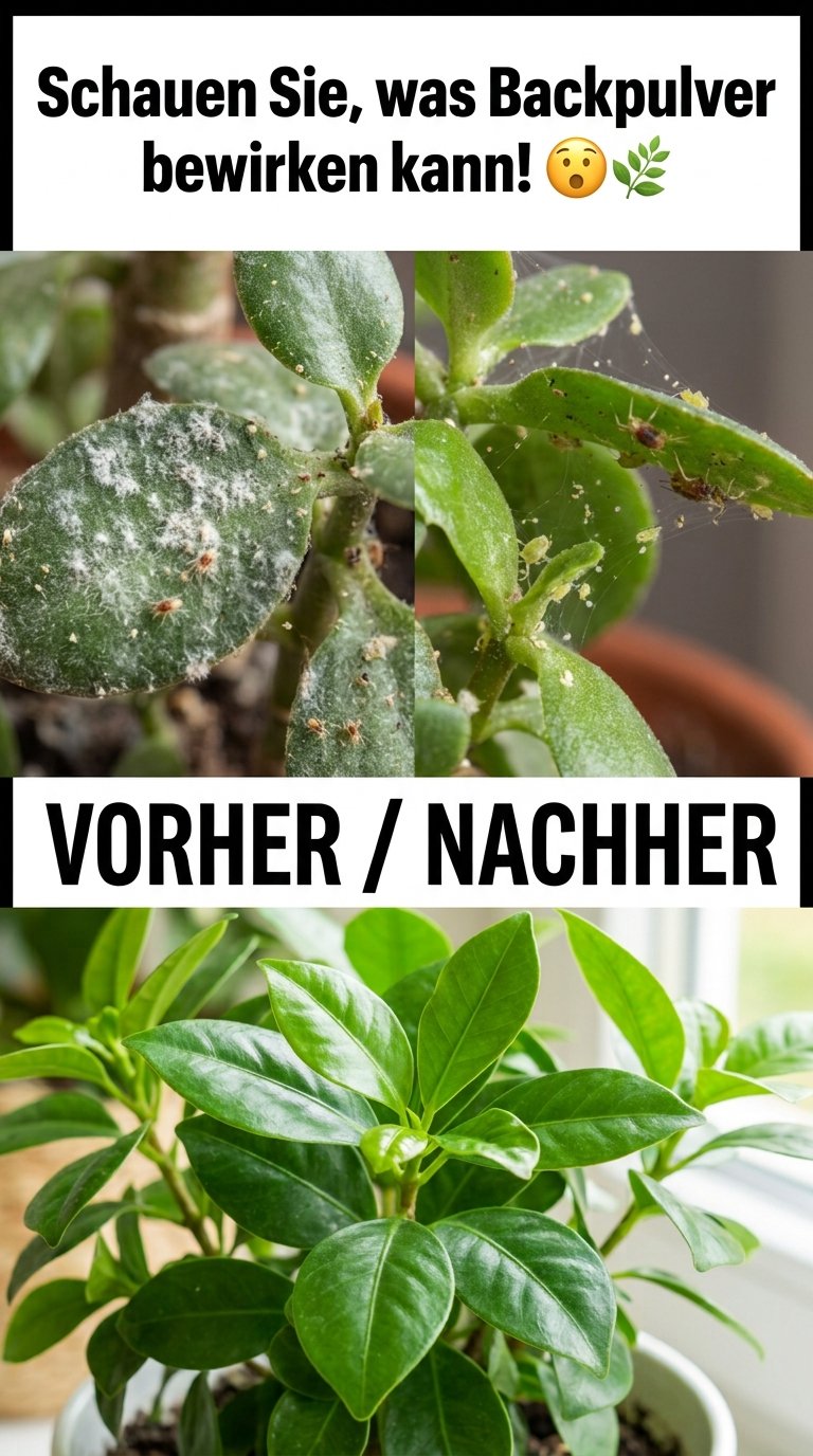 Schauen Sie, was Backpulver bewirken kann! 😲🌿