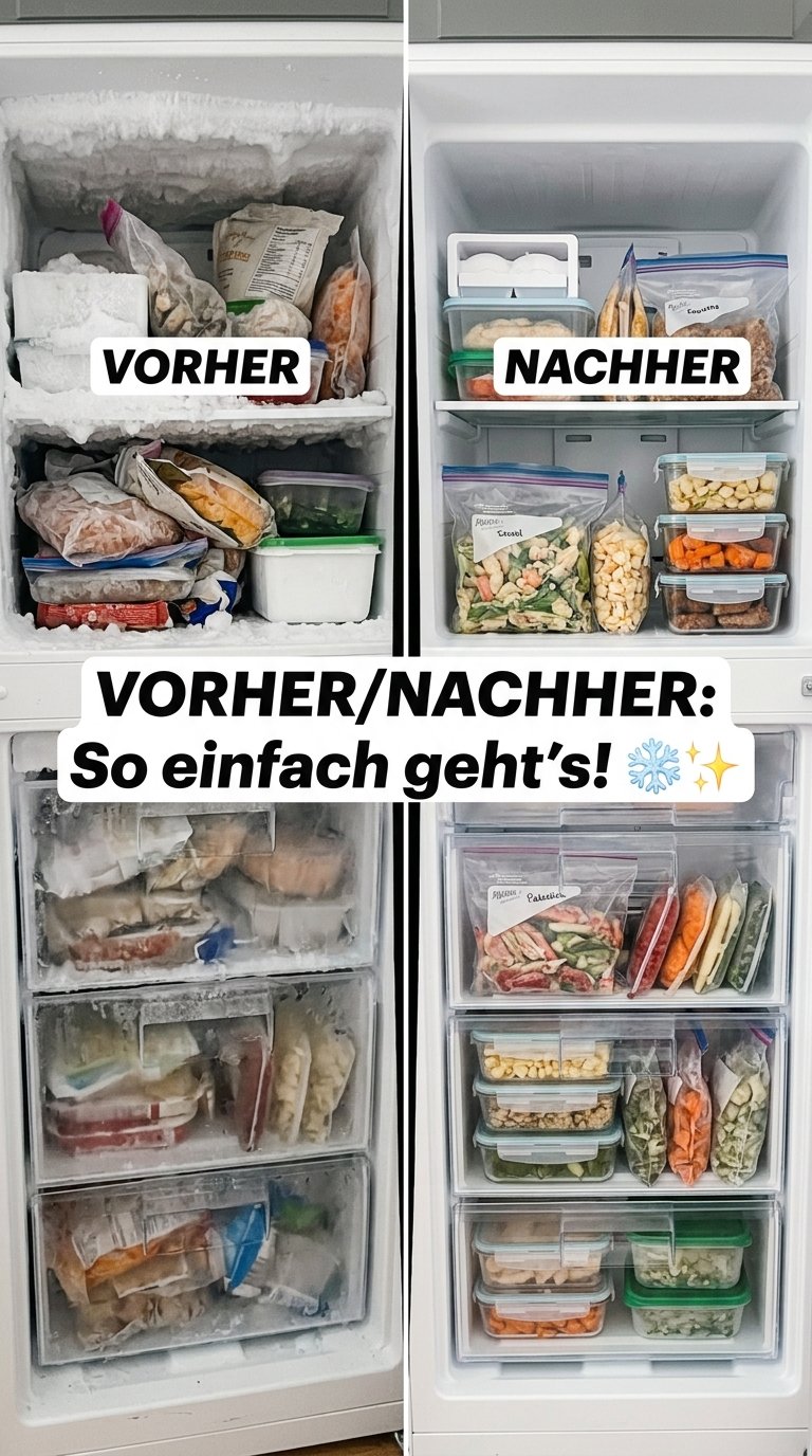 VORHER/NACHHER: So einfach geht's! ❄️✨
