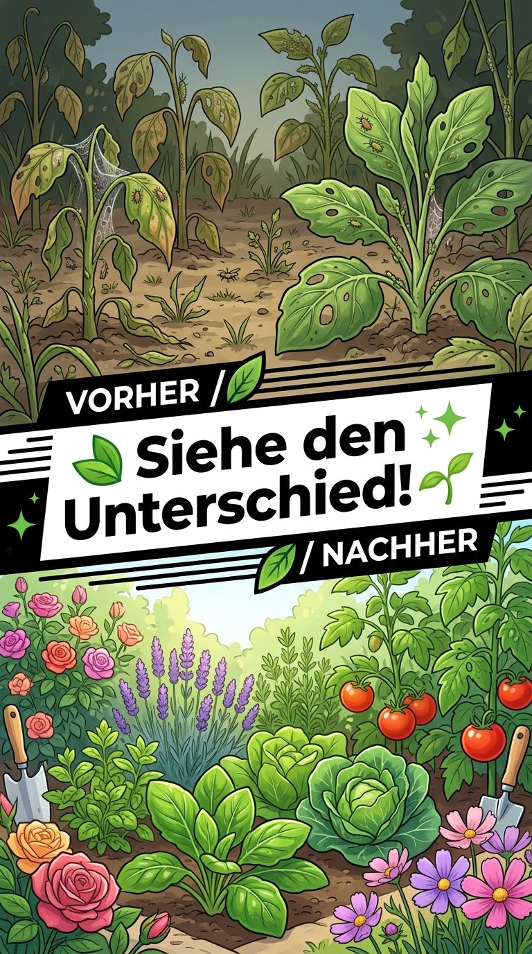 Siehe den Unterschied! 🌱✨