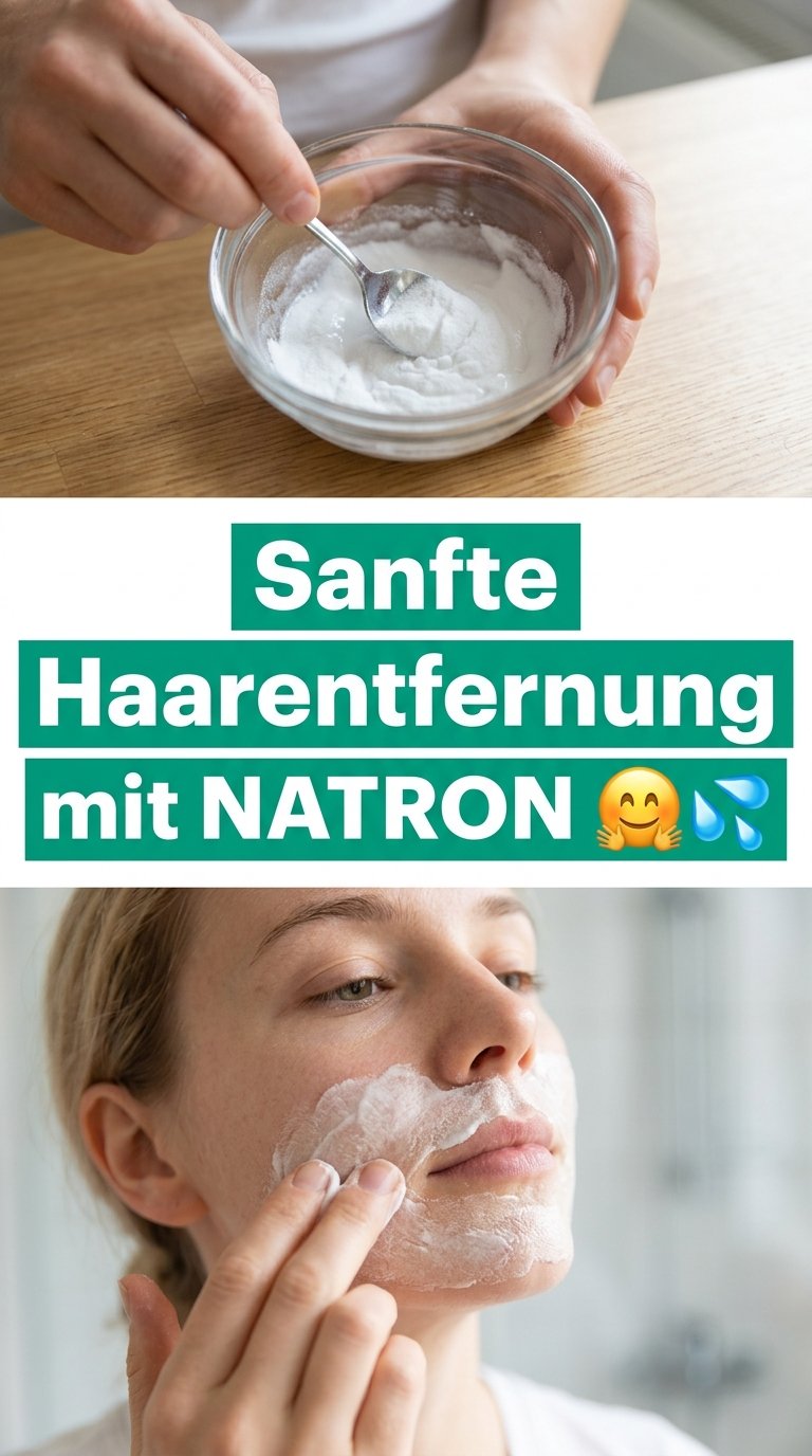 Sanfte Haarentfernung mit NATRON 🤗💦
