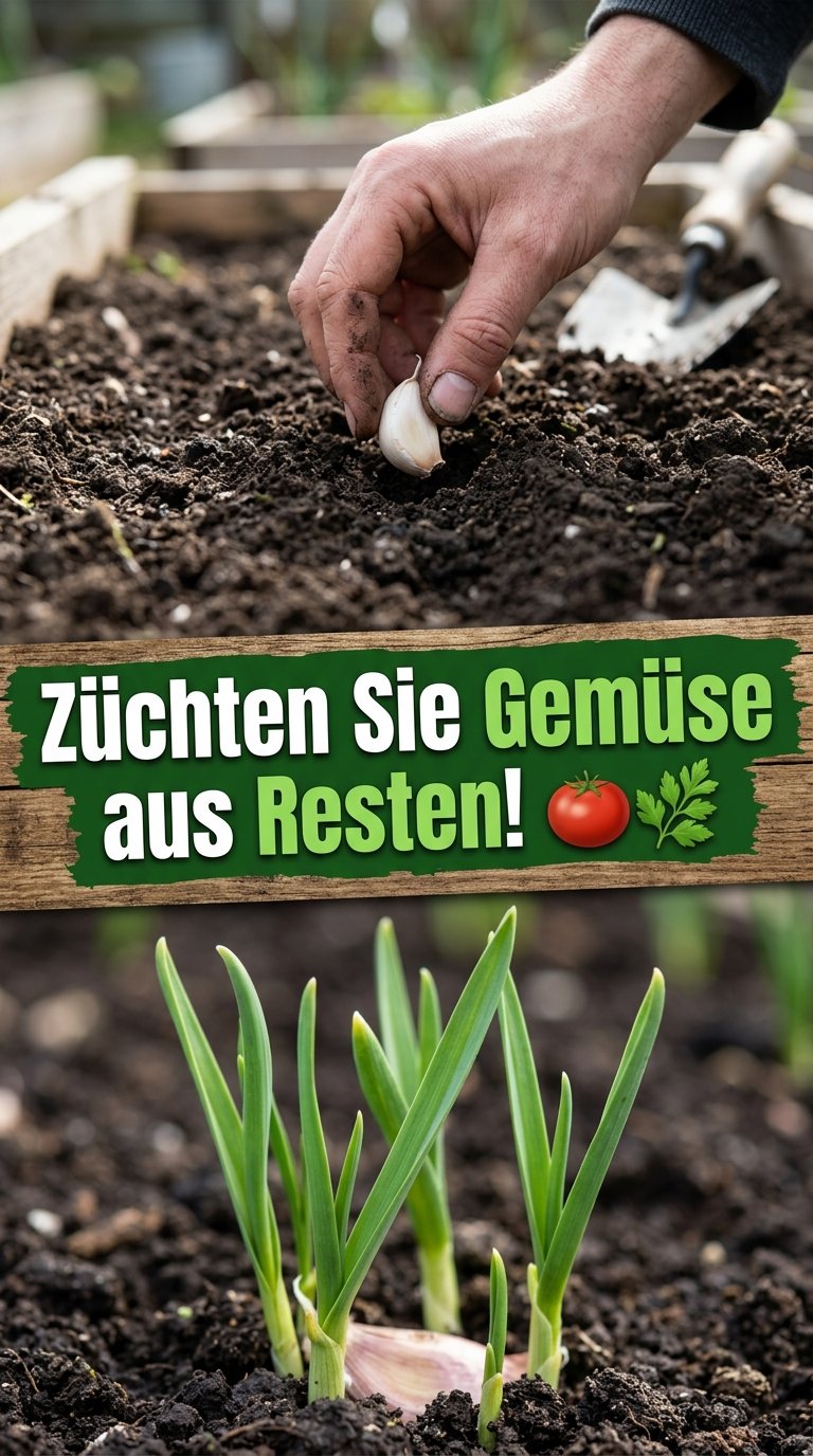 Züchten Sie Gemüse aus Resten! 🍅🌿