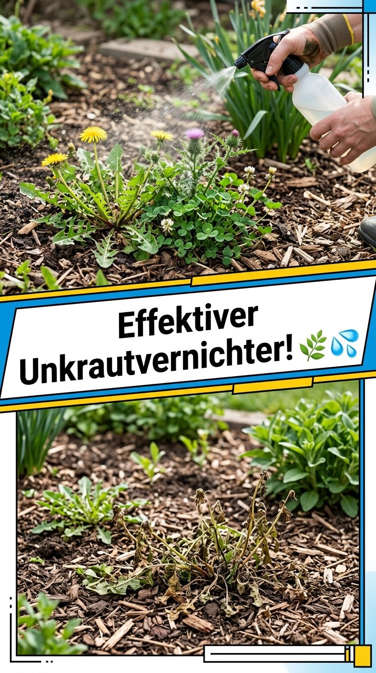 Effektiver Unkrautvernichter! 🌱💧