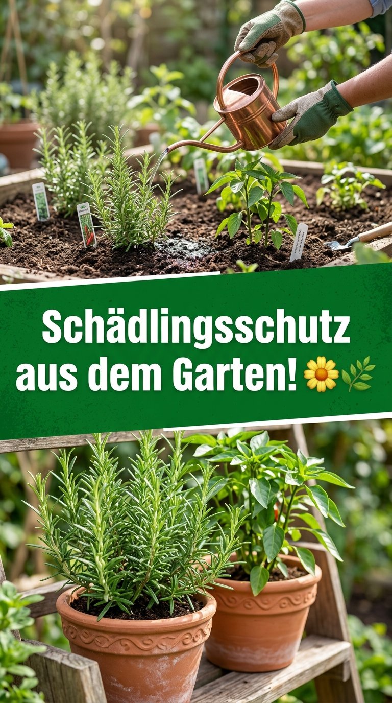 Schädlingsschutz aus dem Garten! 🌼🌿