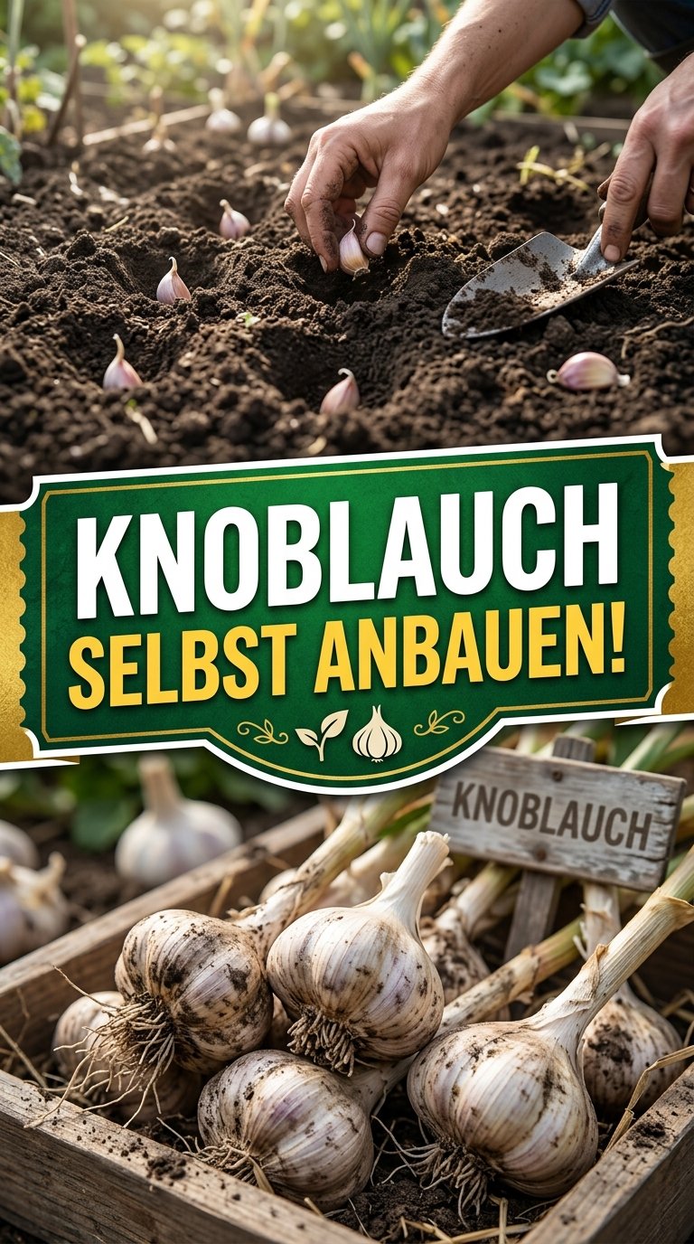 Knoblauch selbst anbauen! 🌱🧄