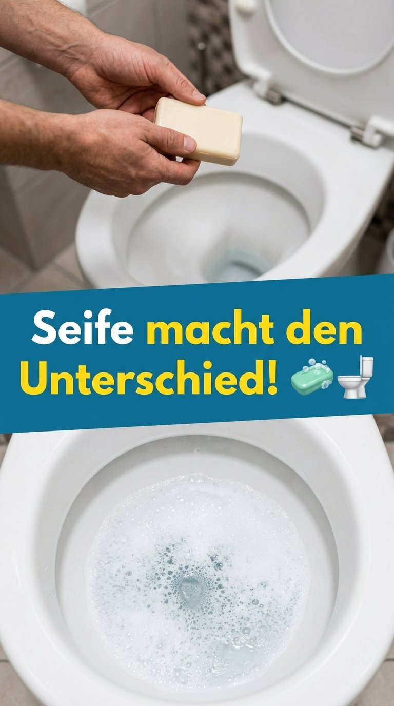 Seife macht den Unterschied! 🧼🚽