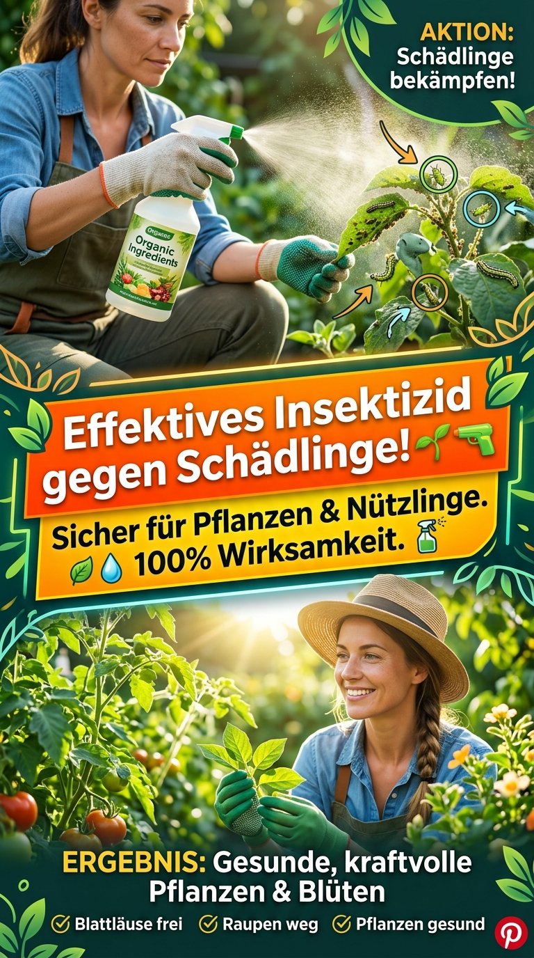 Effektives Insektizid gegen Schädlinge! 🌱🔫