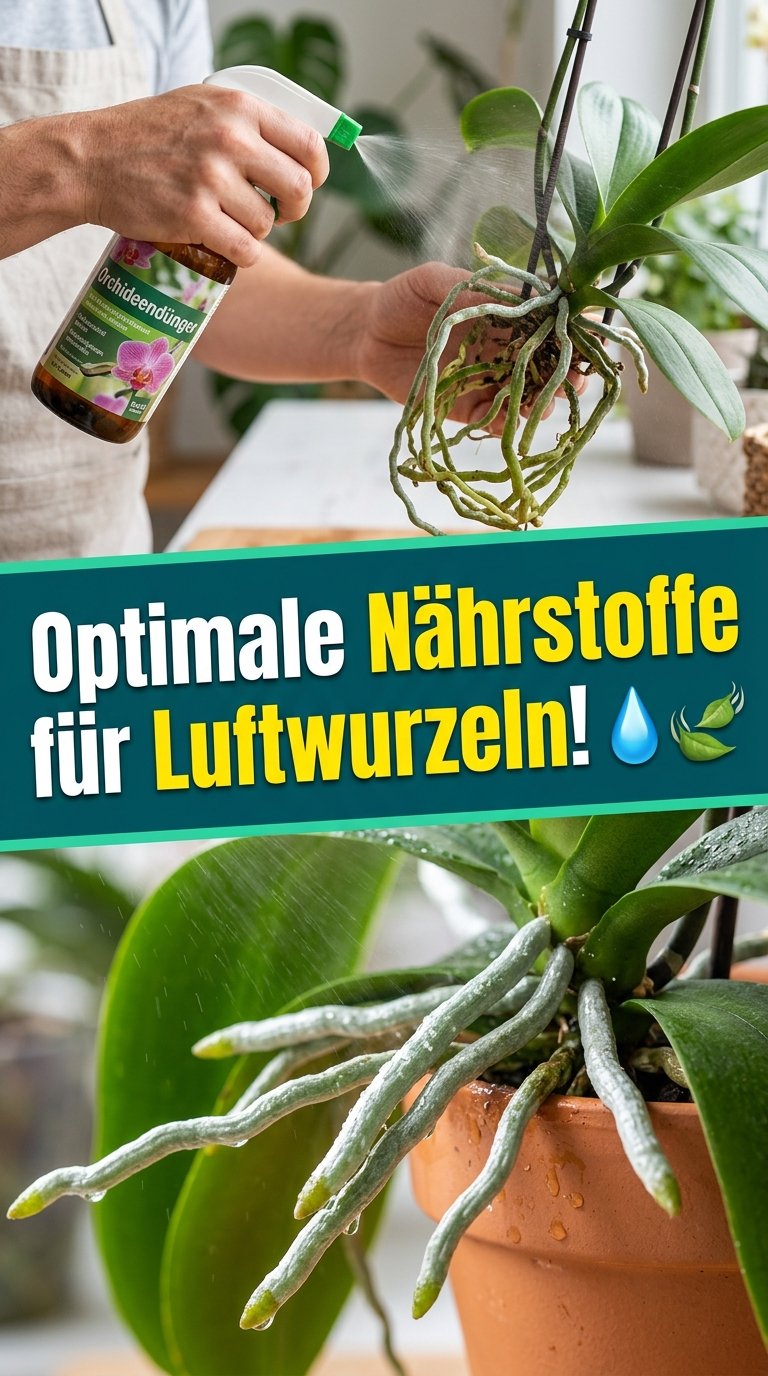 Optimale Nährstoffe für Luftwurzeln! 💧🍃