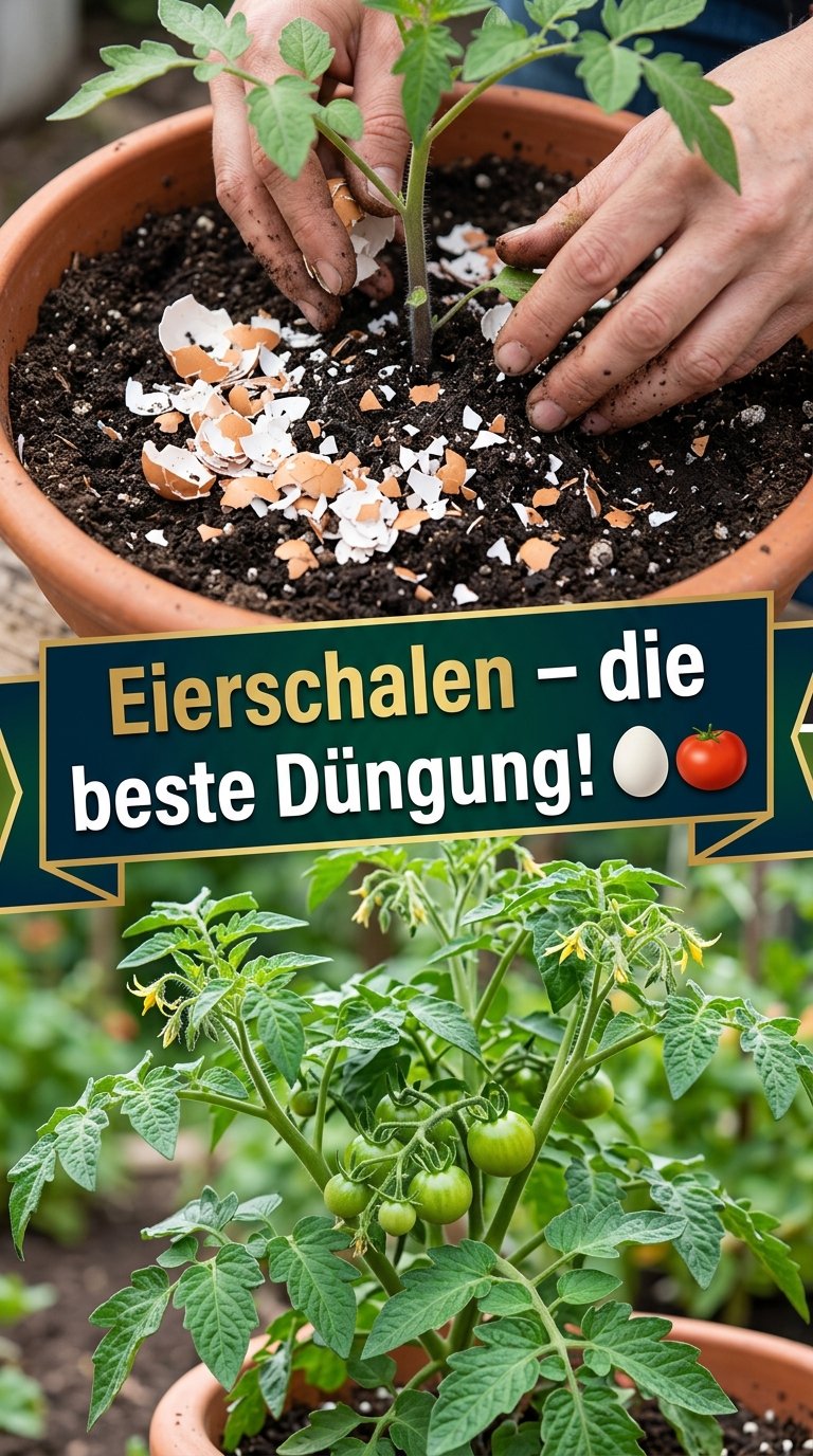 Eierschalen – die beste Düngung! 🥚🍅