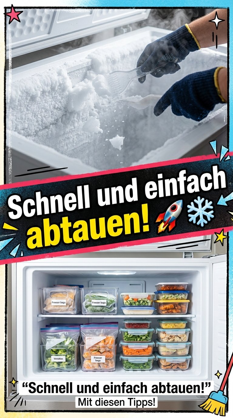 Schnell und einfach abtauen! 🚀❄️
