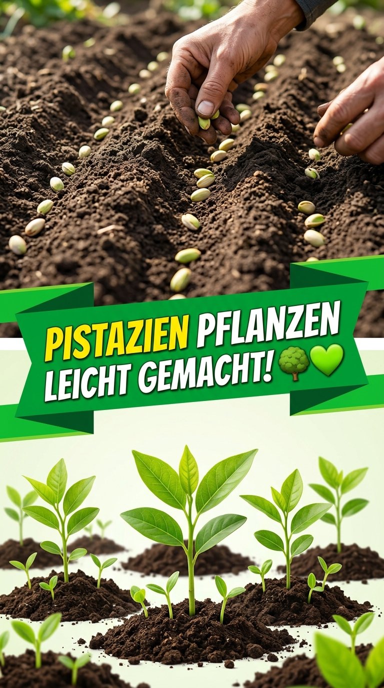 Pistazien pflanzen leicht gemacht! 🌳💚