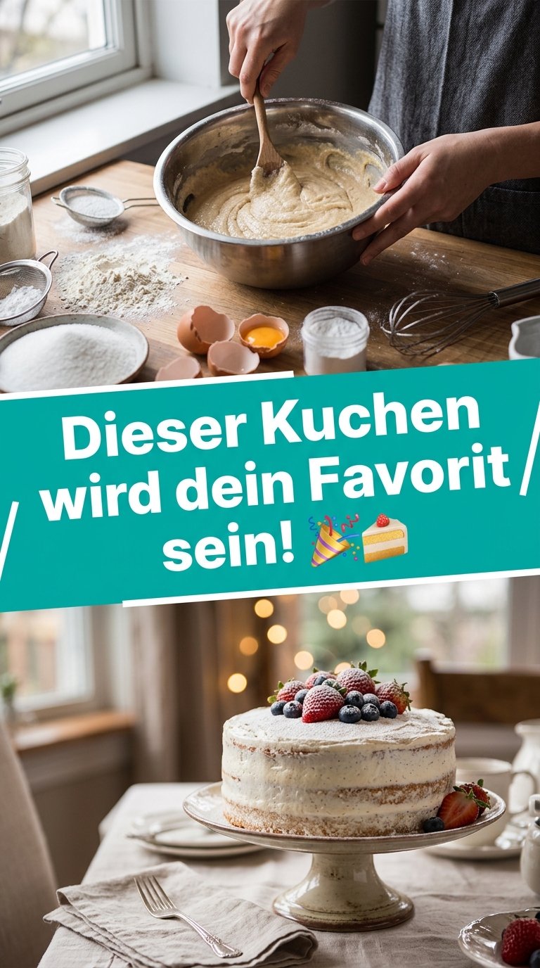 Dieser Kuchen wird dein Favorit sein! 🎉🍰