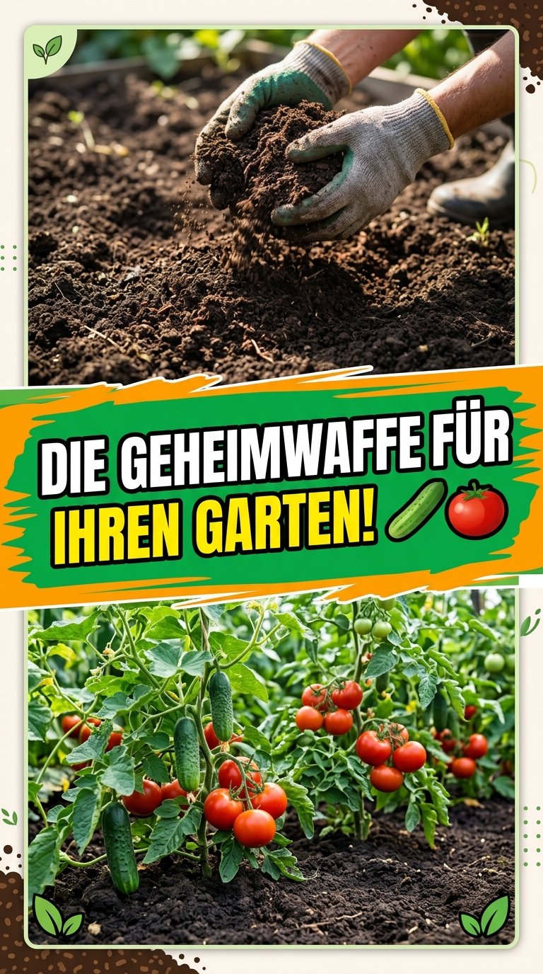 Die Geheimwaffe für Ihren Garten! 🥒🍅