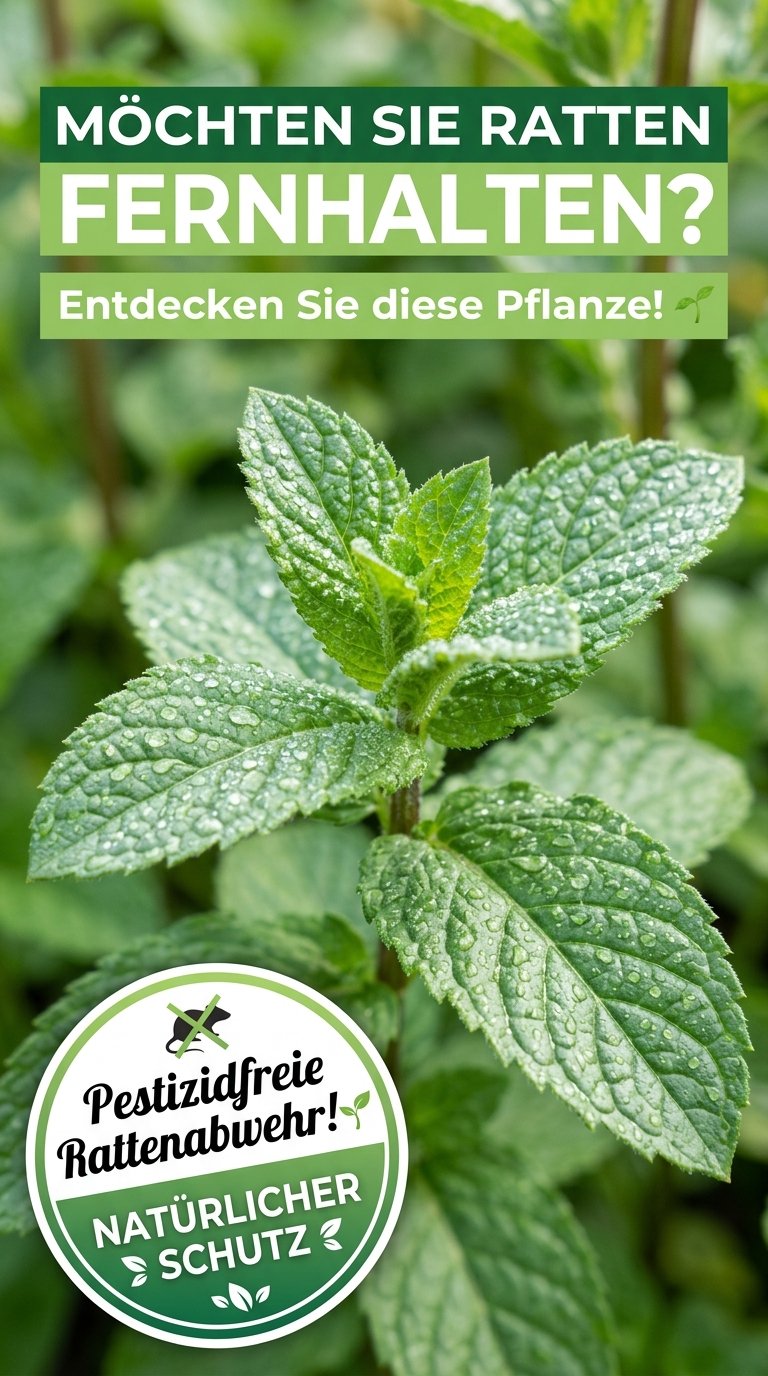 Möchten Sie Ratten fernhalten? Entdecken Sie diese Pflanze! 🌱