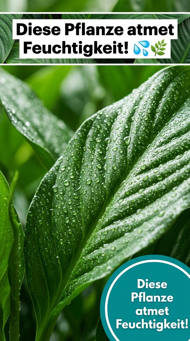 Diese Pflanze atmet Feuchtigkeit! 💦🌿