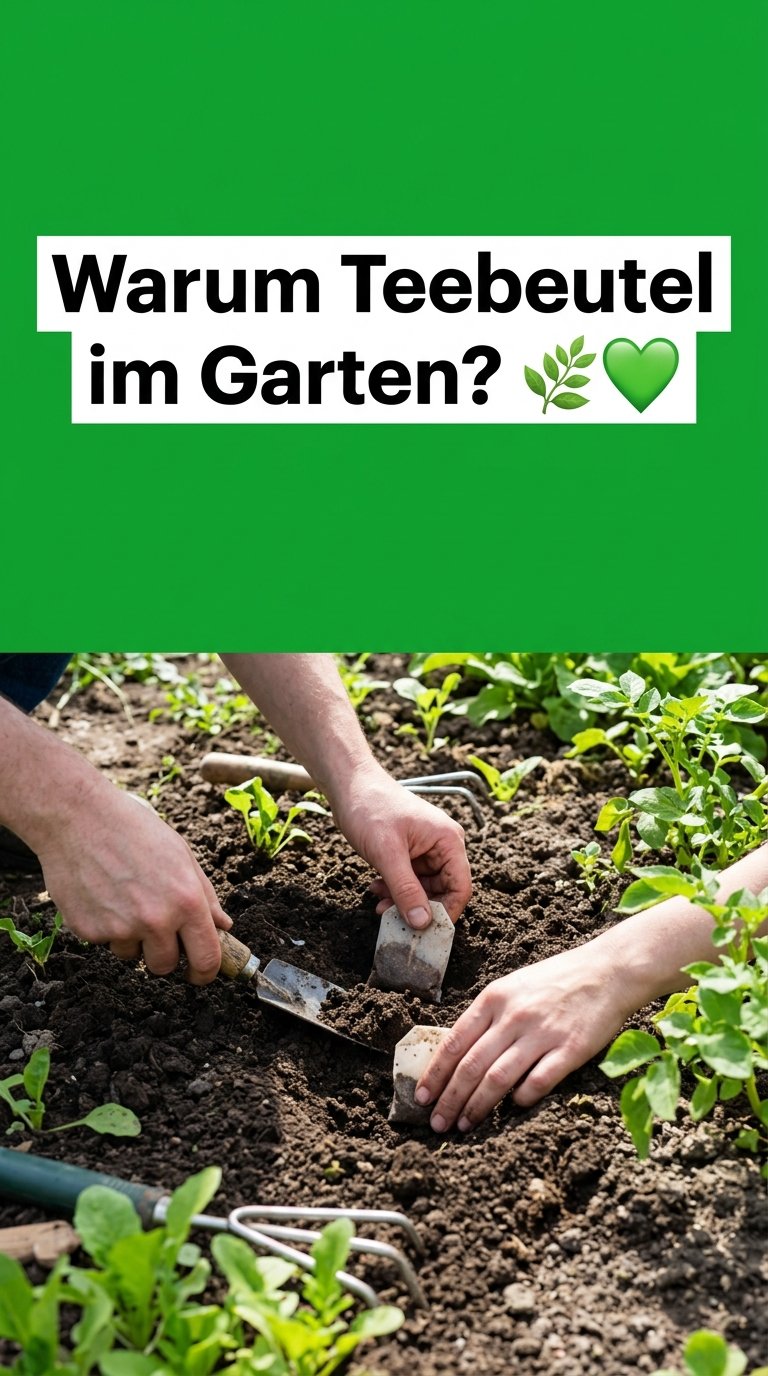 Warum Teebeutel im Garten? 🌿💚