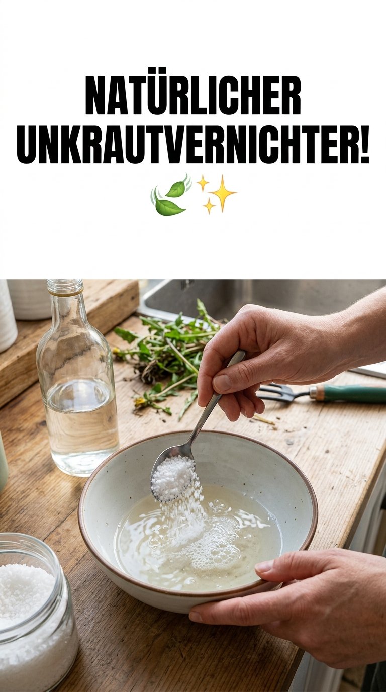 Natürlicher Unkrautvernichter! 🍃✨