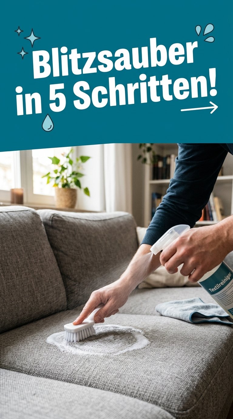 Blitzsauber in 5 Schritten!