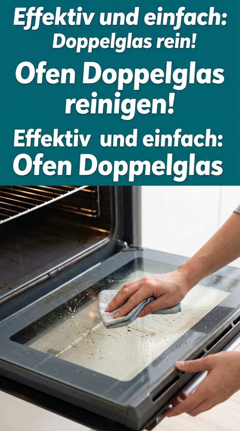 Effektiv und einfach: Ofen Doppelglas reinigen!