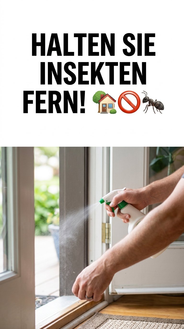 Halten Sie Insekten fern! 🏡🚫🐜