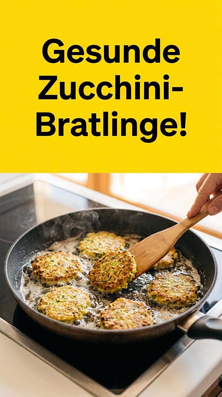 Gesunde Zucchini-Bratlinge!