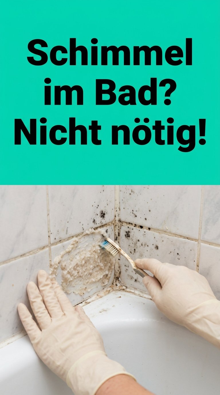 Schimmel im Bad? Nicht nötig!
