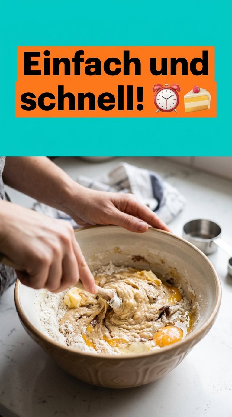 Einfach und schnell! ⏰🍰