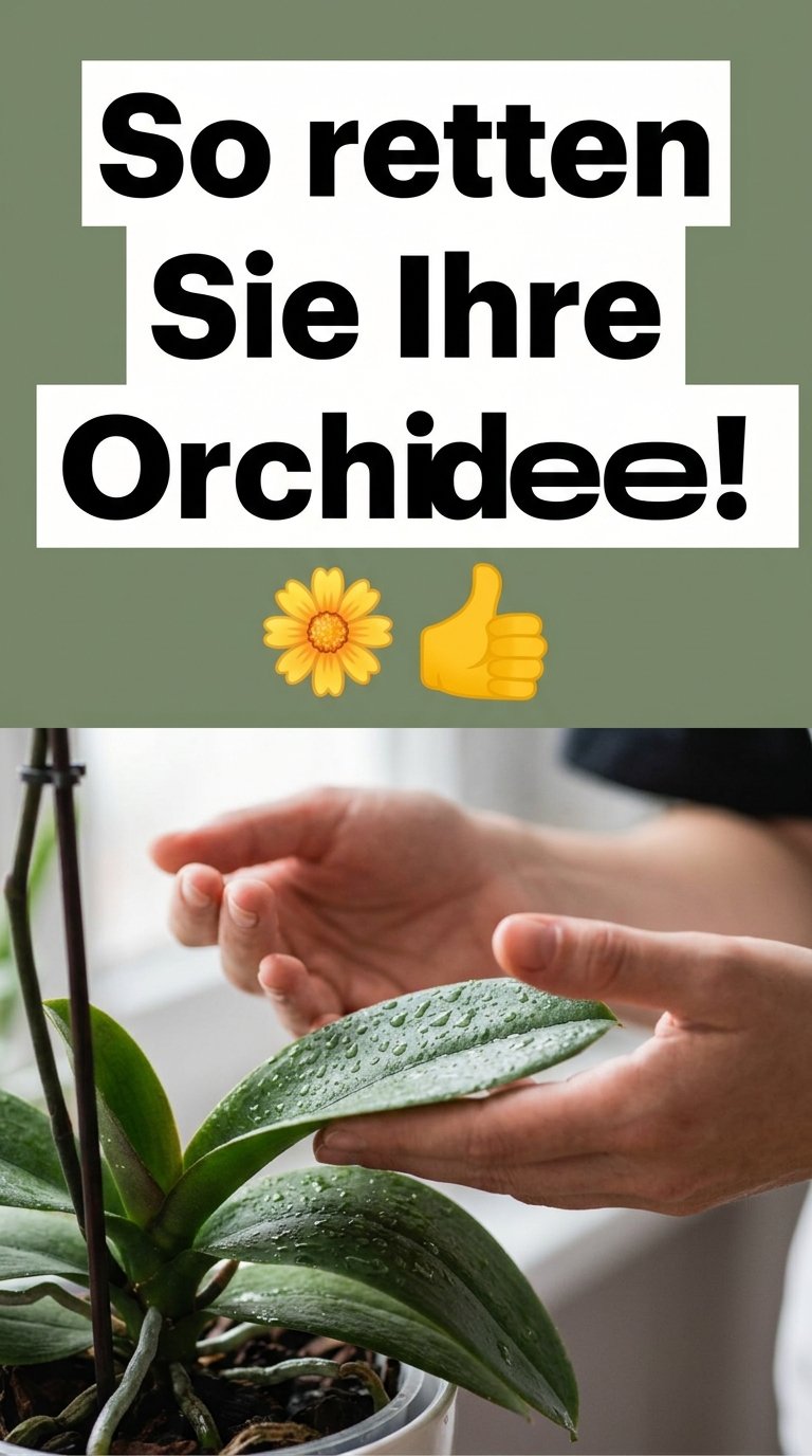So retten Sie Ihre Orchidee! 🌼👍