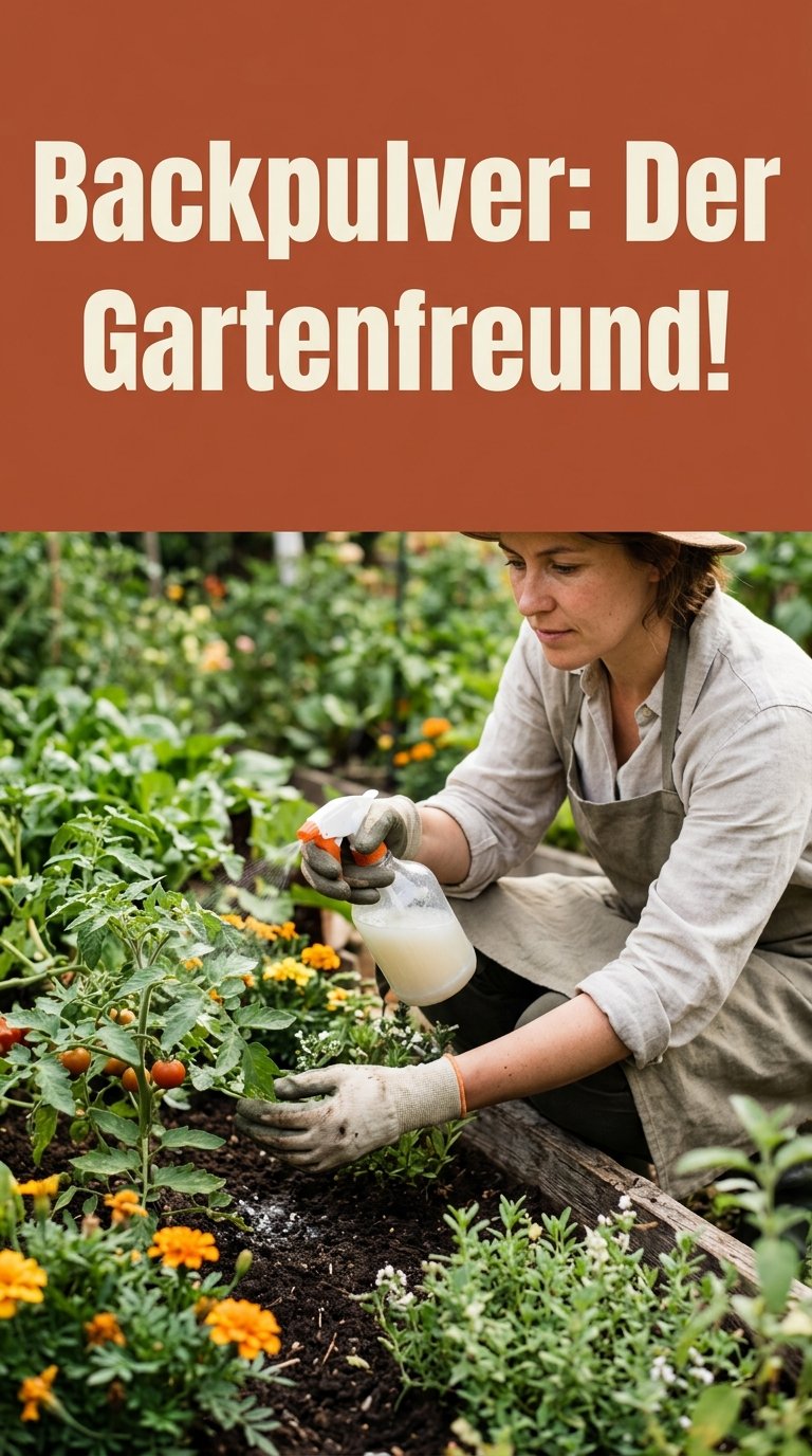 Backpulver: Der Gartenfreund!
