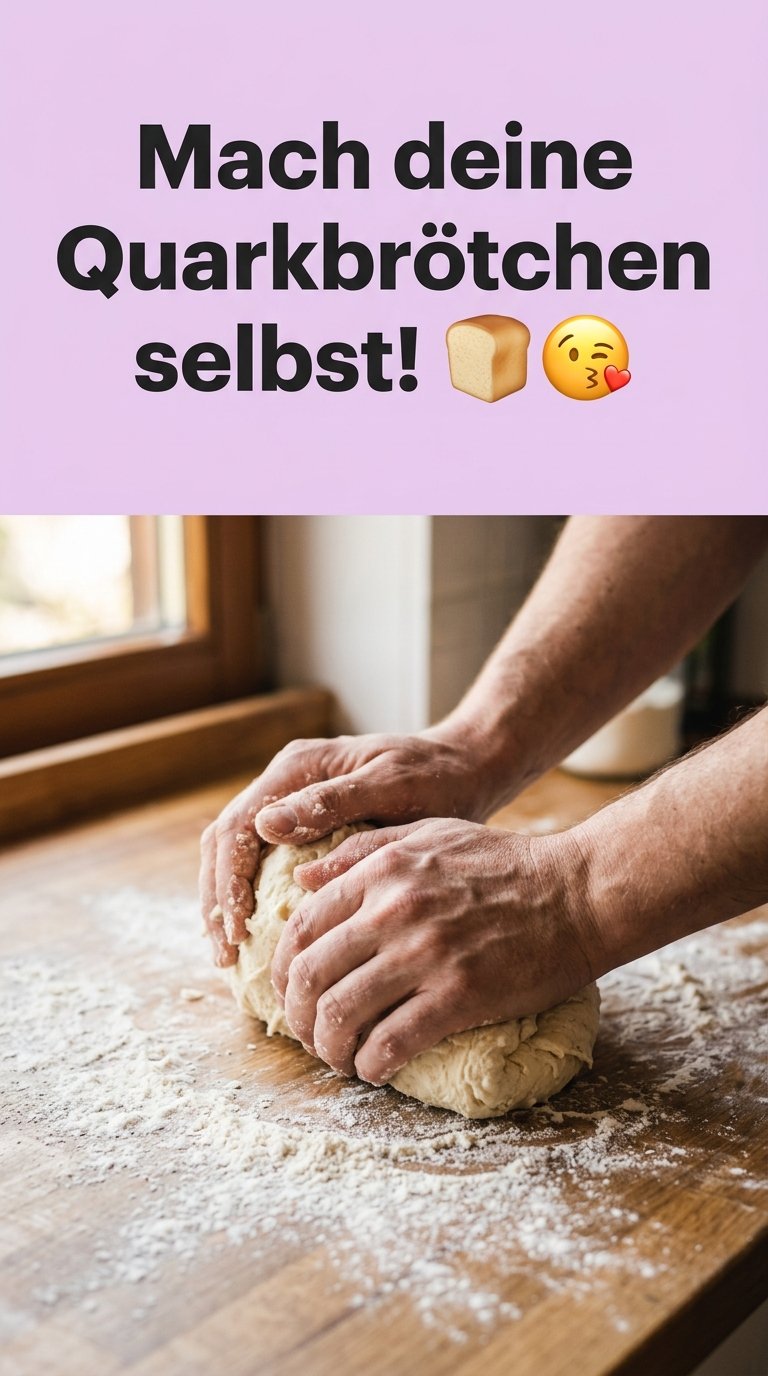 Mach deine Quarkbrötchen selbst! 🍞😘