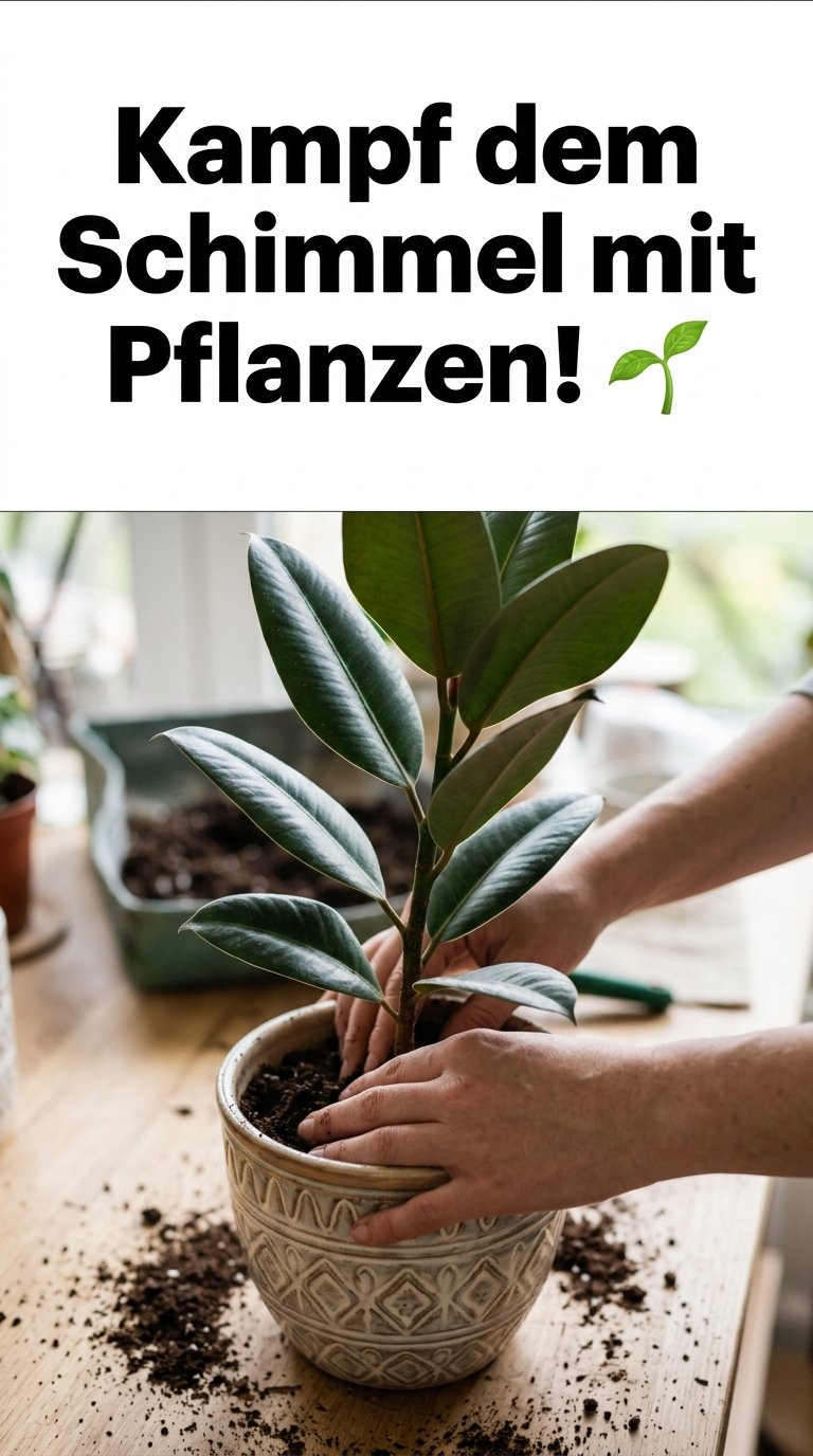 Kampf dem Schimmel mit Pflanzen! 🌱